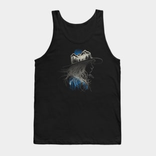 Aurora... (Blue Variant) Tank Top